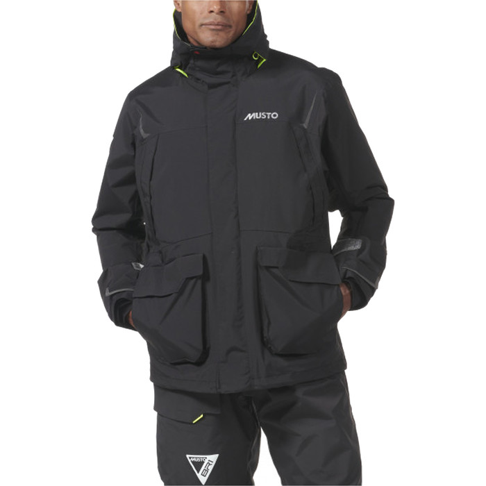 2024 Musto Mens BR1 Channel Sailing Jacket 82399 - Black